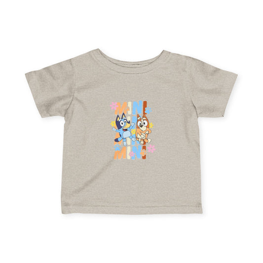 Bluey Themed Infant Tee | Cute Cartoon T-Shirt