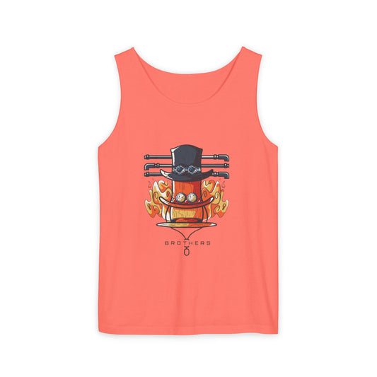 Tank Top - One Piece Luffy, Ace, and Sabo Unbreakable Bond Tee