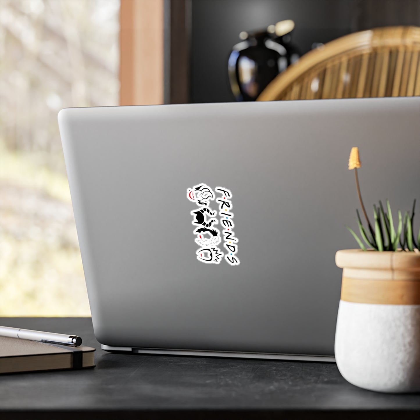 Minimalist Disney Villains & Friends Sticker
