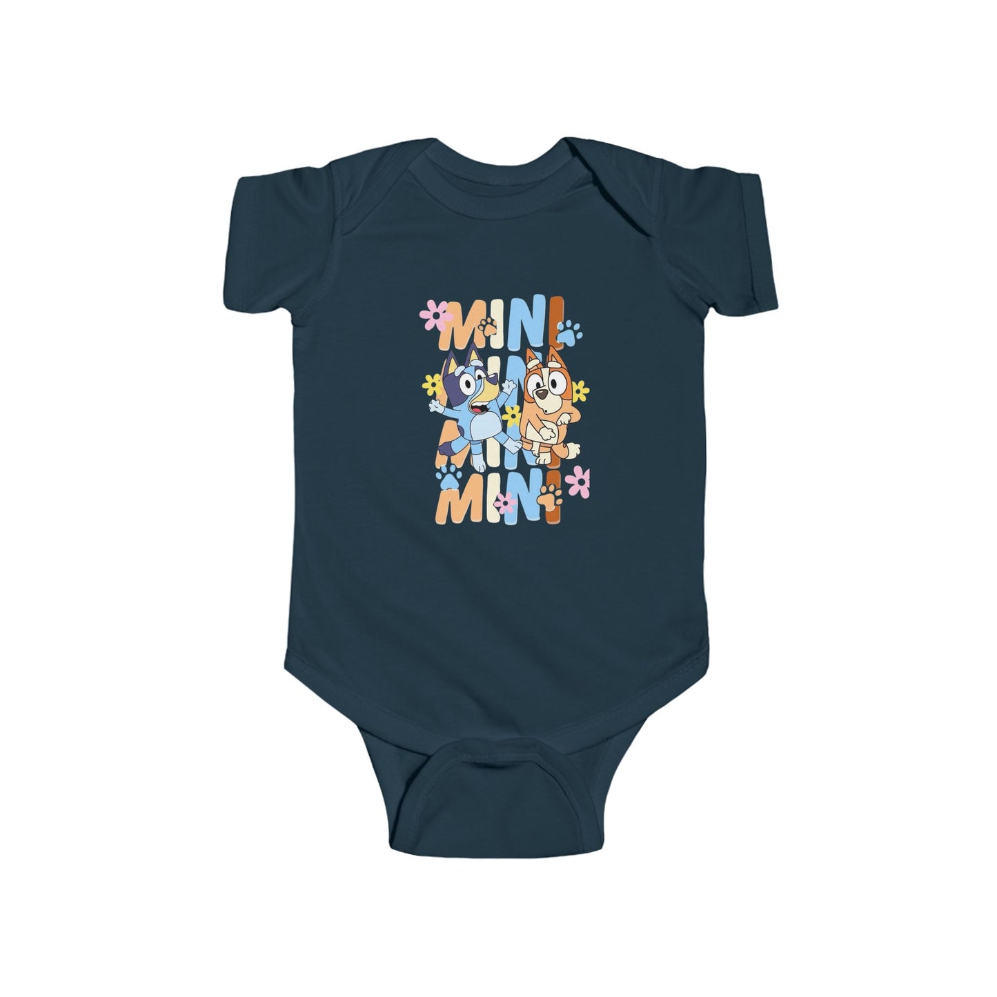 Shop this charming Bluey baby onesie, perfect for newborn and toddler playtime, made from soft, breathable fabric that keeps babies comfortable all day.