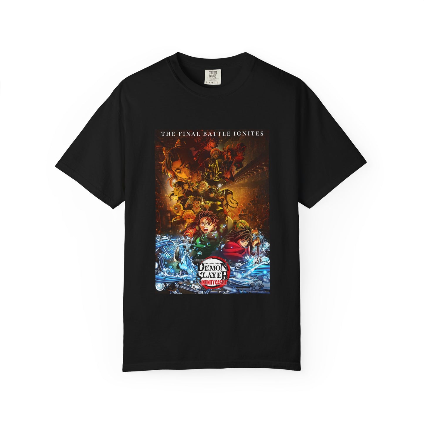 Infinity Castle Demon Slayer T-Shirt – Anime Kimetsu no Yaiba Graphic Tee