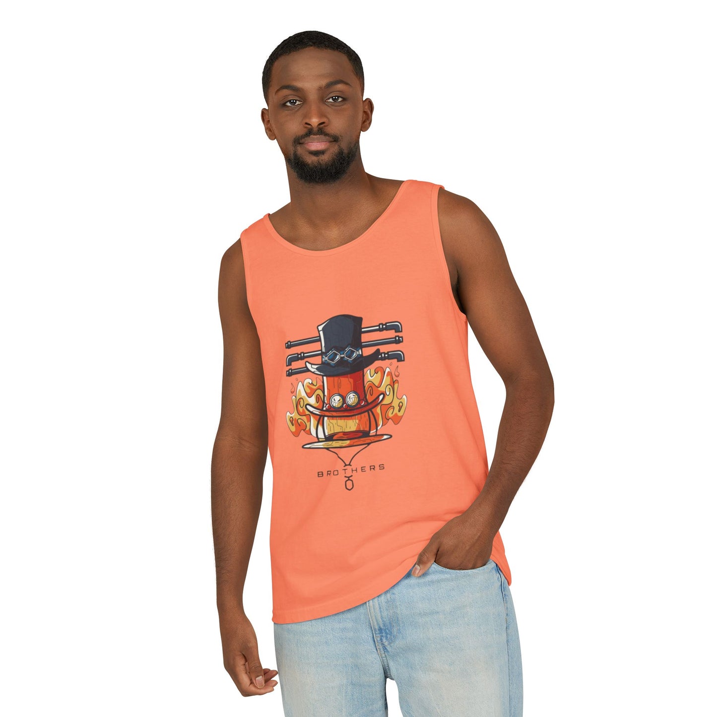 Tank Top - One Piece Luffy, Ace, and Sabo Unbreakable Bond Tee