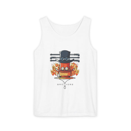 Tank Top - One Piece Luffy, Ace, and Sabo Unbreakable Bond Tee
