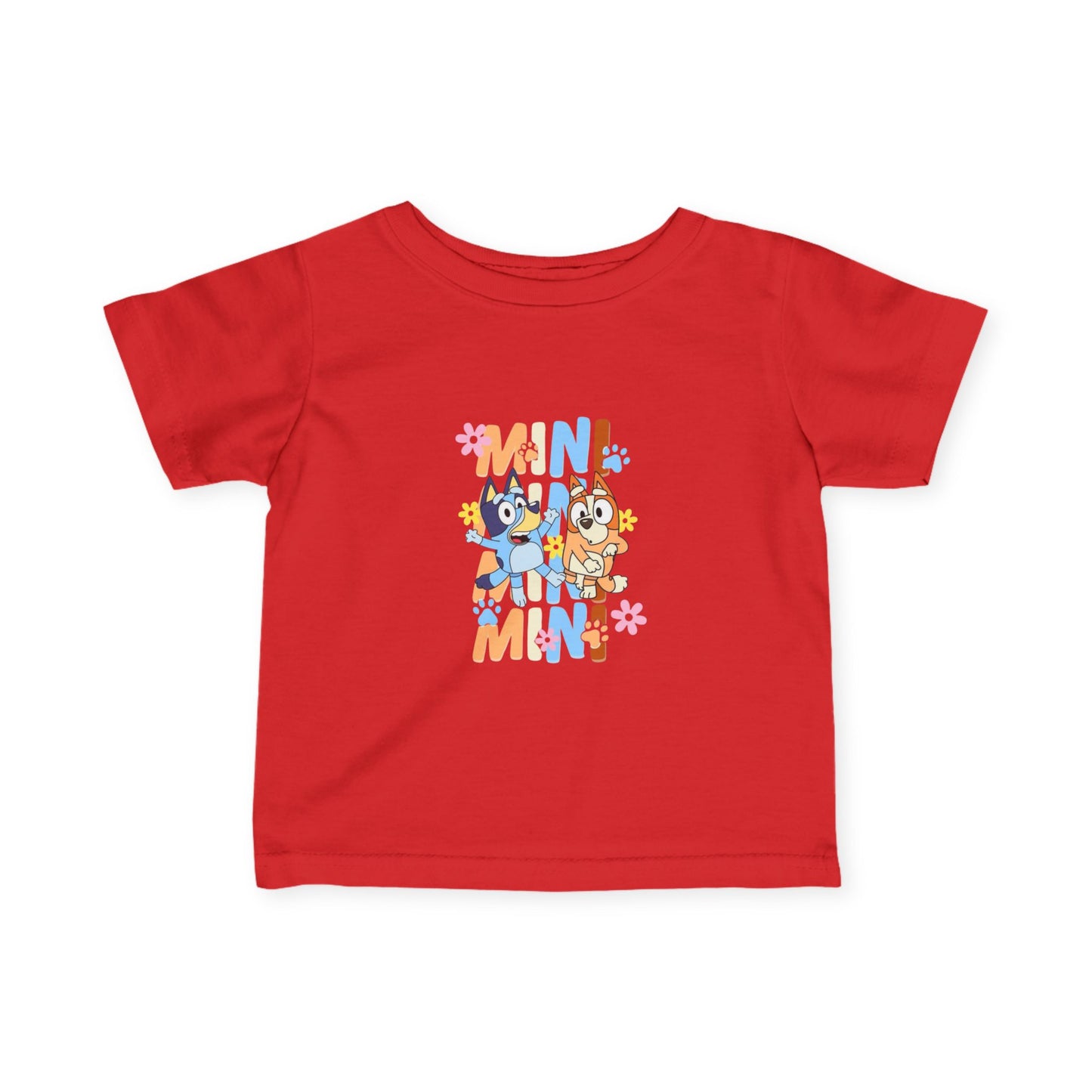 Bluey Themed Infant Tee | Cute Cartoon T-Shirt