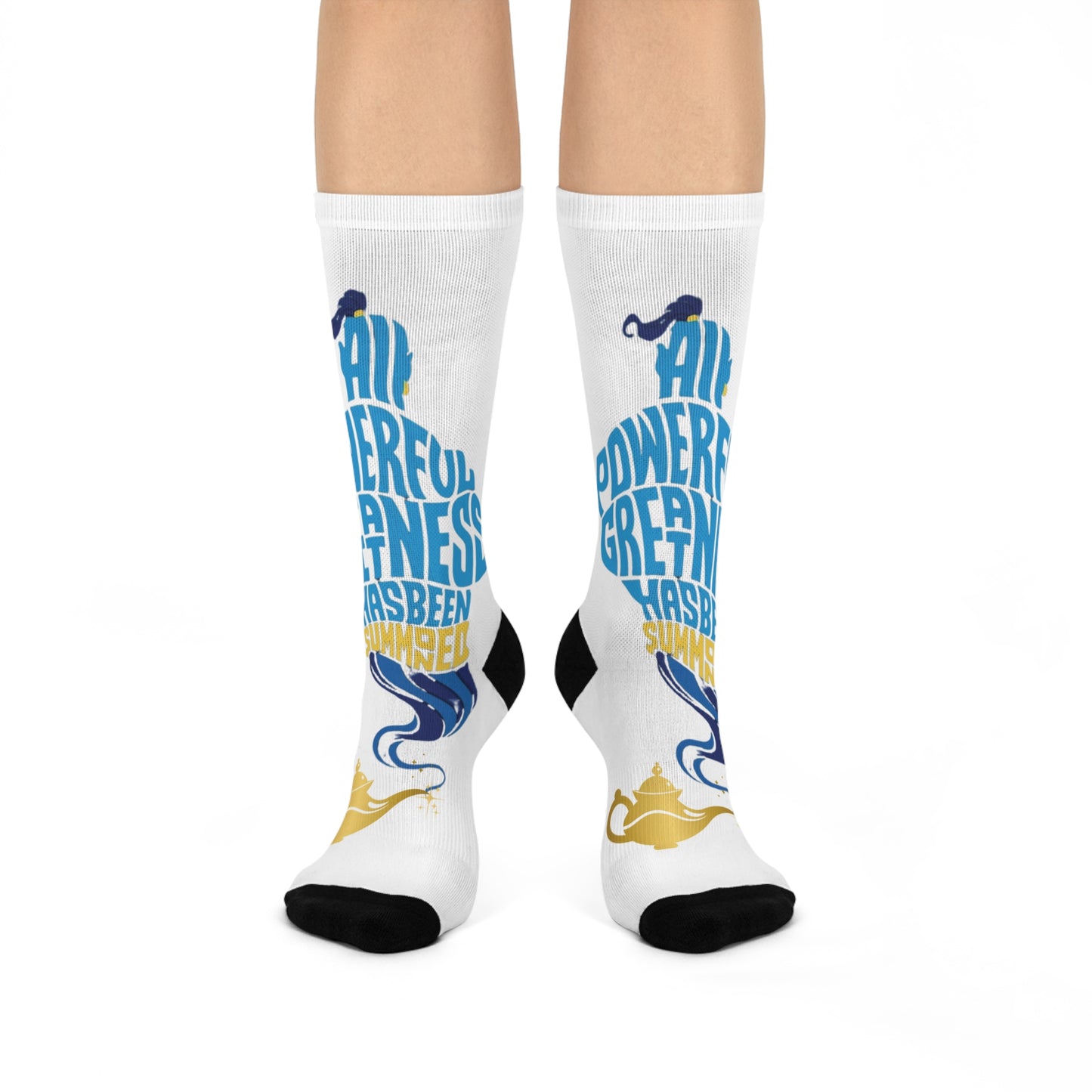 Inspirational Socks - Genius Aladdin Design