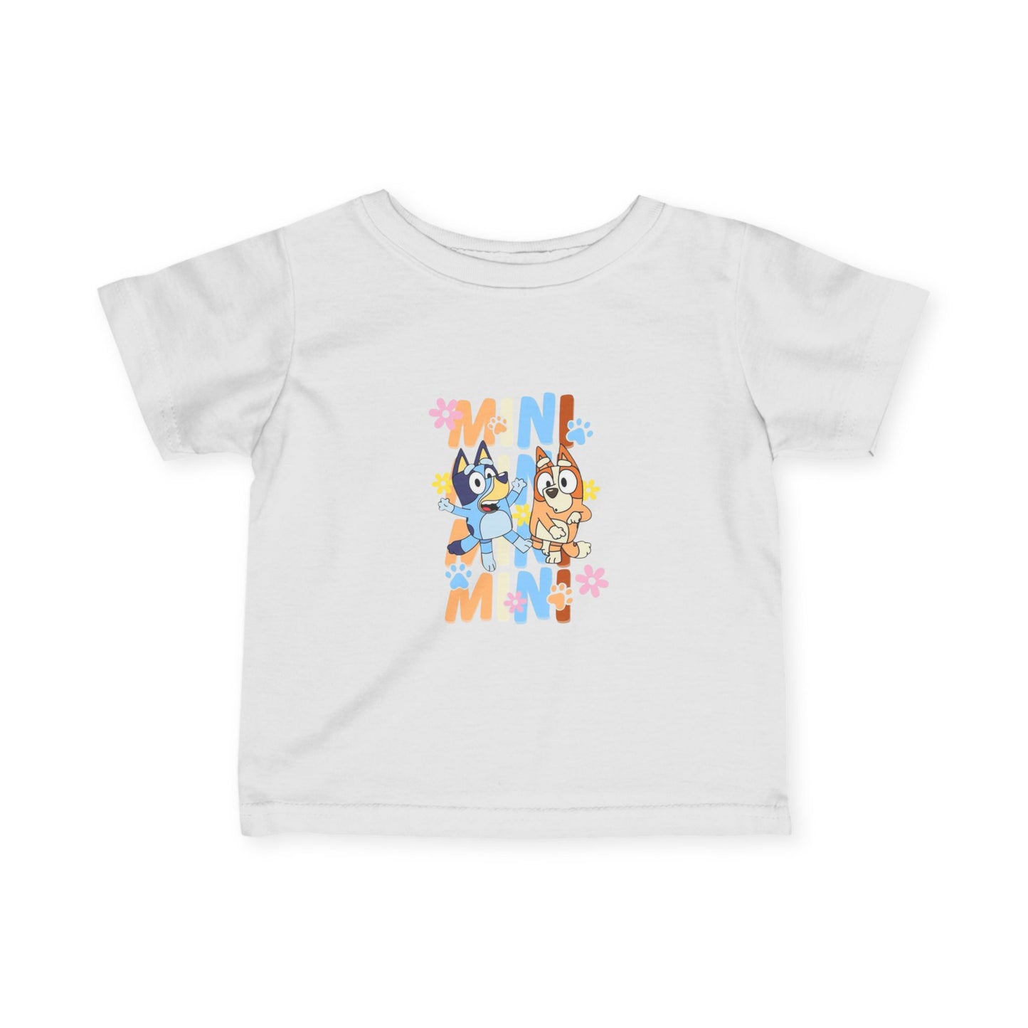 Bluey Themed Infant Tee | Cute Cartoon T-Shirt