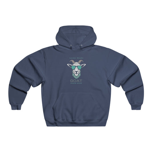 Hooded Sweatshirt GOAT Since 2023 Navy Blue NUBLEND®