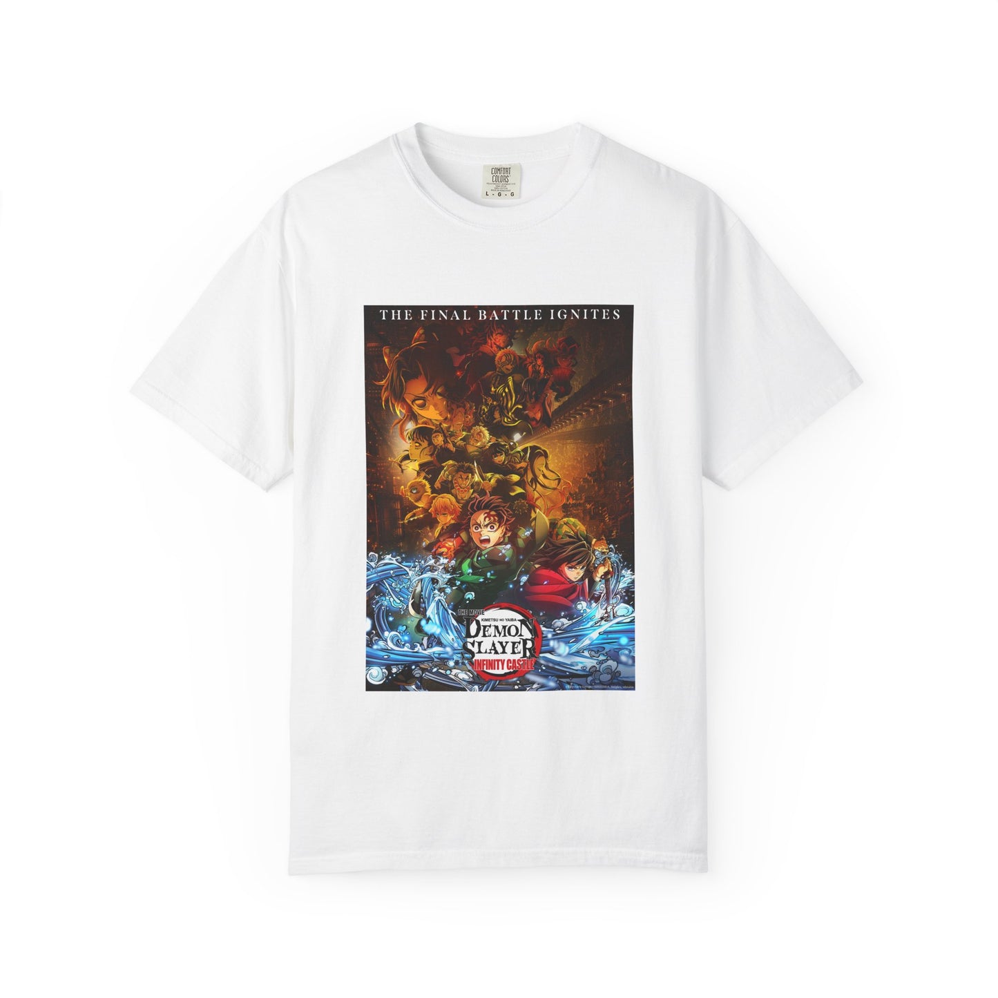 Infinity Castle Demon Slayer T-Shirt – Anime Kimetsu no Yaiba Graphic Tee
